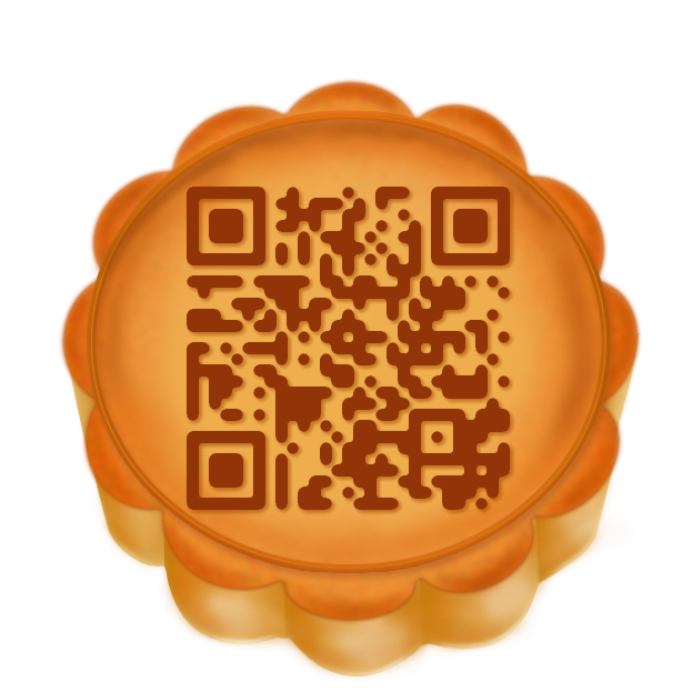 廈門(mén)大學(xué)附屬?gòu)B門(mén)眼科中心微信二維碼-月餅